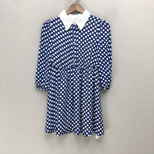 G22 连衣裙潮款 H8229切 长袖 品牌折扣