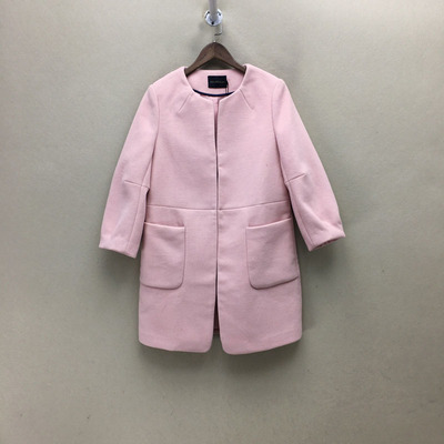 品牌折扣  毛呢大衣潮款 G23-L1801切