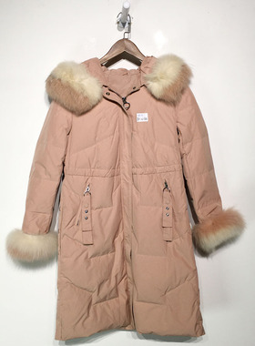 潮系列 Z01-A01586 时尚羽绒服品牌女装折扣靓切