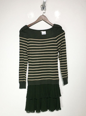 品牌折扣   时尚针织连衣裙G23-J6728