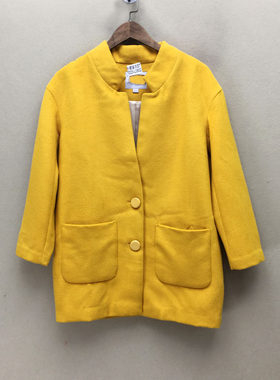 品牌折扣  毛呢大衣潮款 G23-L0502