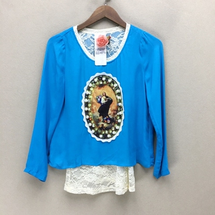 G22 品牌折扣 潮款 上装 H8774切 长袖