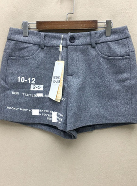 品牌折扣    羊毛短裤潮款 G23-L6445切
