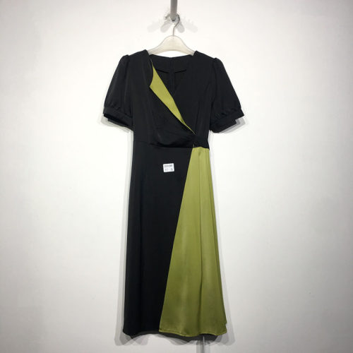 沫H系列 D98368 时尚连衣裙品牌女装折扣启
