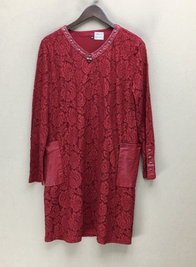 品牌折扣  长袖连衣裙潮款 G23-C8120 切