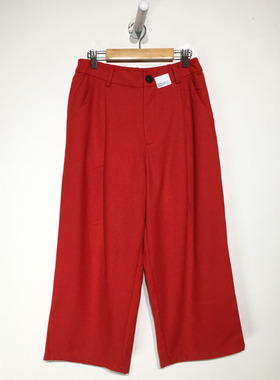 品牌折扣   时尚阔腿裤G23-H7021全