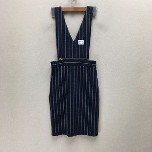 G23 J1202切 背带裙潮款 品牌折扣