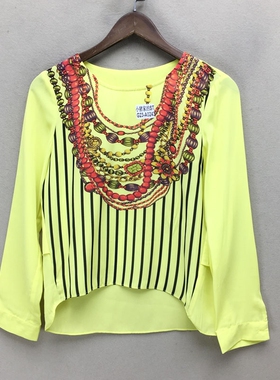 品牌折扣 长袖上装潮款 G23-A0243切