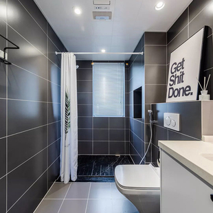 仿古砖300x600厨房墙砖卫生间地砖防滑耐磨北欧灰色简约现代瓷砖