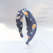 Melody Smal英国Liberty发箍进口tana纯棉手工头箍度假风复古发饰