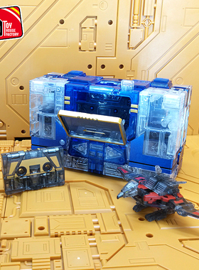 现货变形玩具5 mp-13透明声波日版配色大师级音板THF金刚模型