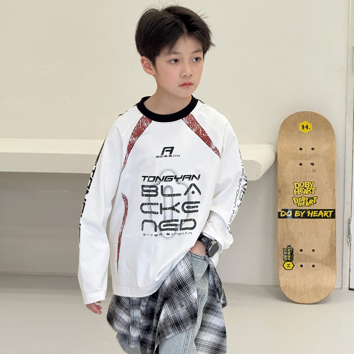 男童T恤长袖纯棉宝宝打底衫上衣