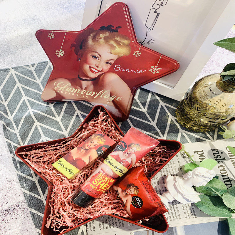 Australia 格兰玛弗兰 I really Bonnie Shea Butter star Christmas Gift box Hand Cream Lipstick Soap Body lotionin the Skin Care/Body/Essential oils , Hand Care (New) , Hand Cream  category - from Buy2taobao.com to provide professional Taobao agent buy service