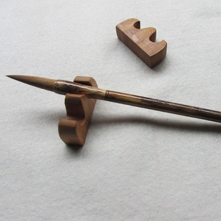 学生笔搁 文房四宝 竹墨宣纸 笔搁 竹子笔搁 耐用耐摔 小号笔搁