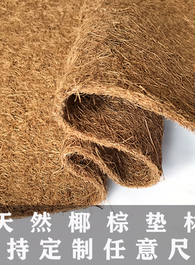 苏卡豹达龟陆龟蜥蜴爬宠爬虫椰棕垫 宠物造景天然爬虫箱垫材