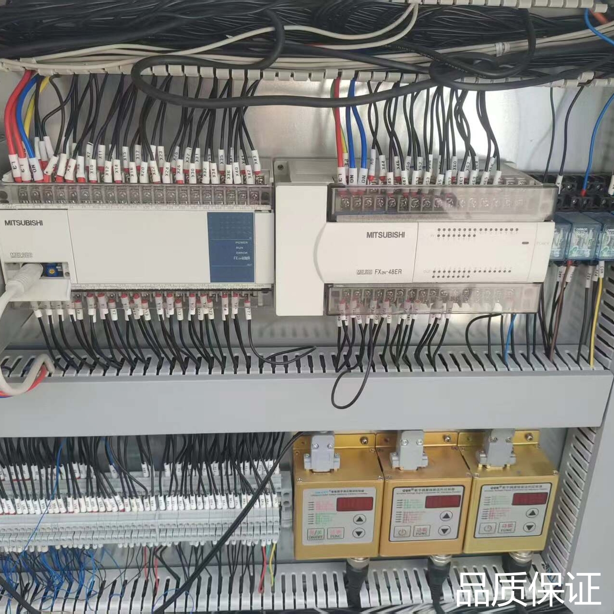 询价三菱PLC  FX1N-60MR-001，带扩展模块FX2N..