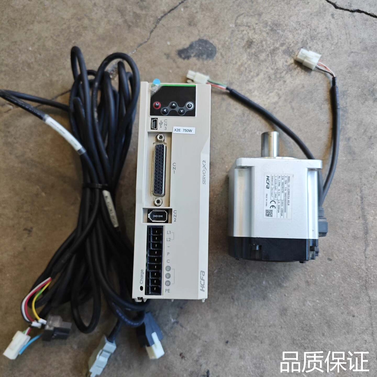 询价禾川伺服电动机SV-X2MH075A-N2LN..