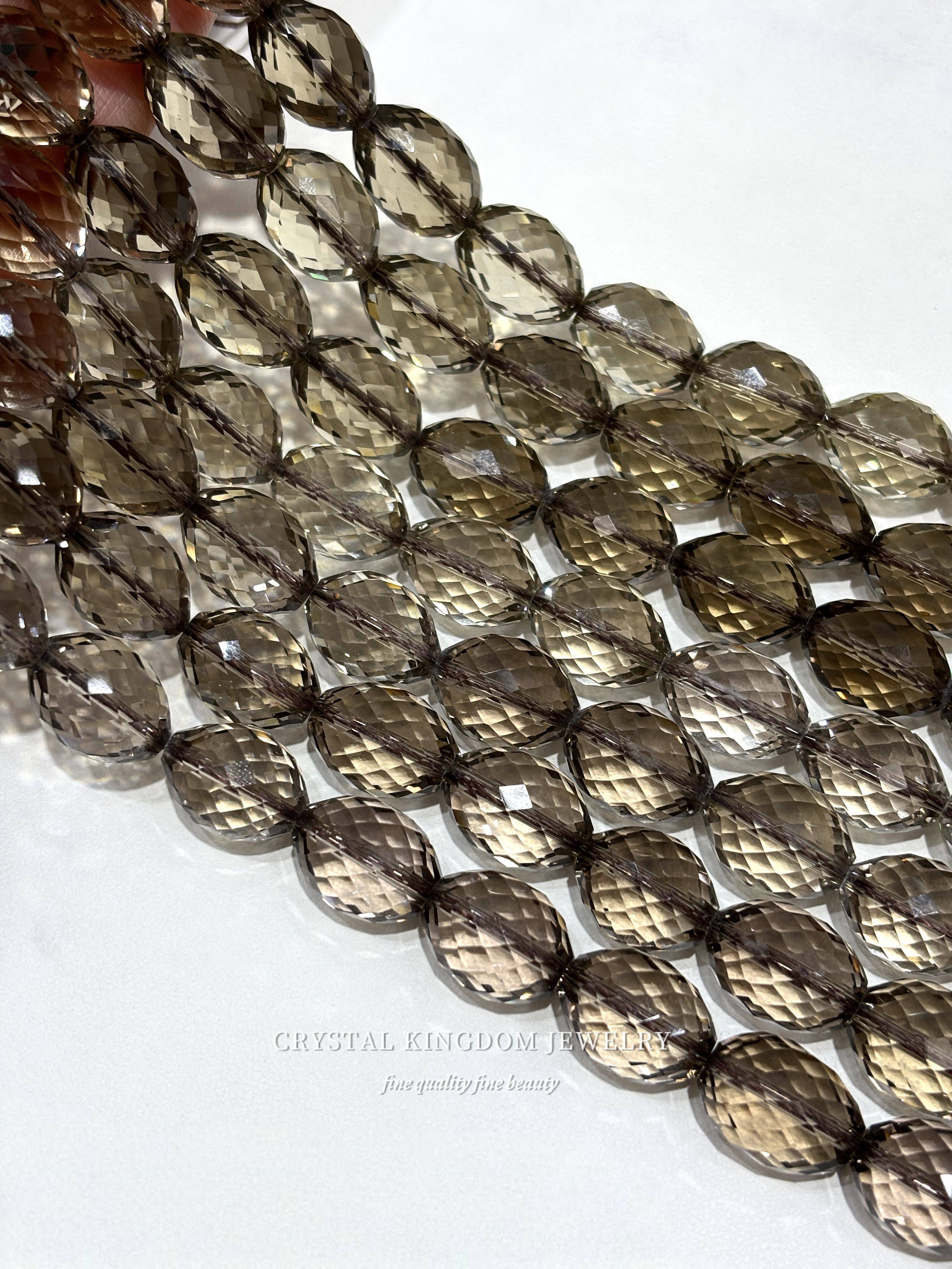 天然茶水晶枣珠切面切面半成品散珠单珠diy串珠手链项链手工家居,饰品/流行首饰/时尚饰品新,DIY配件,淘宝优惠券,粉丝福利购,淘宝优惠卷