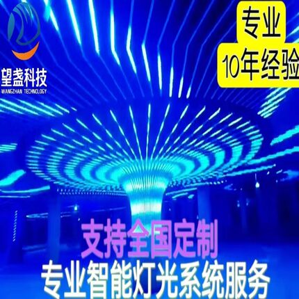 溜冰场直播间酒吧派对房清吧动感单车房智能声控灯光音响安装调试