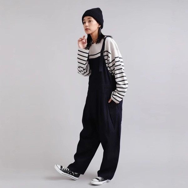 2万日日本高端显瘦牛仔背带裤