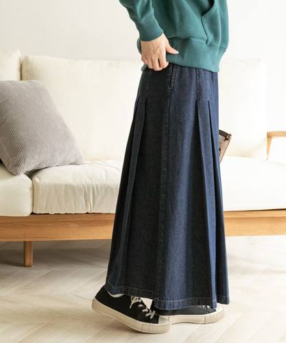 质感挺括显瘦日单新款半身裙