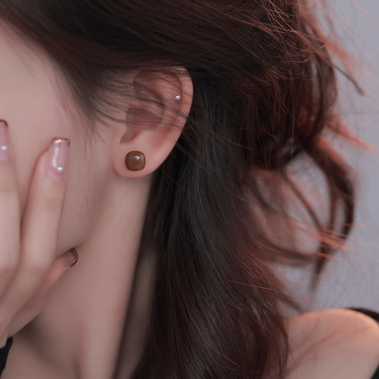 Z小姐999银珍珠方糖耳钉女2025新款爆款独特小众复古港风轻奢耳饰,饰品/流行首饰/时尚饰品新,耳钉,淘宝优惠券,粉丝福利购,淘宝优惠卷