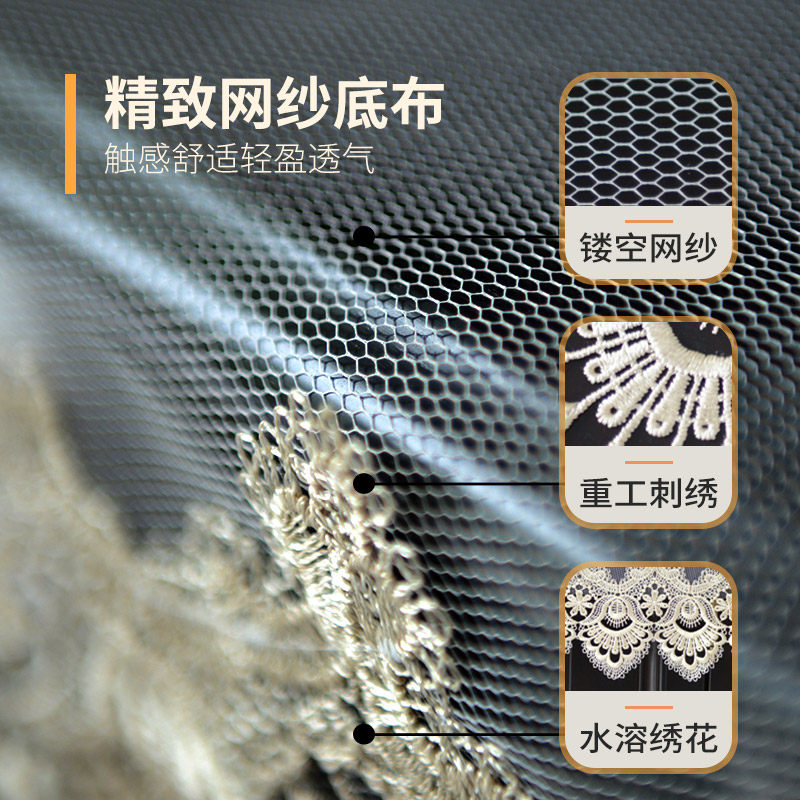 欧式大圆桌桌布布艺圆形家用餐桌布网纱小台布茶几盖巾蕾丝餐桌垫,居家布艺,桌布,淘宝优惠券,粉丝福利购,淘宝优惠卷