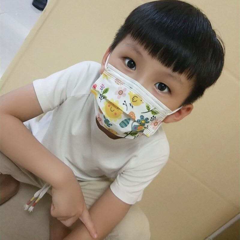 student children Mask three layers Meltblown disposable baby Pink girl protect Mask ventilation Child printingin the Home Daily , Protective Equipment , Masks  category - from Buy2taobao.com to provide professional Taobao agent buy service