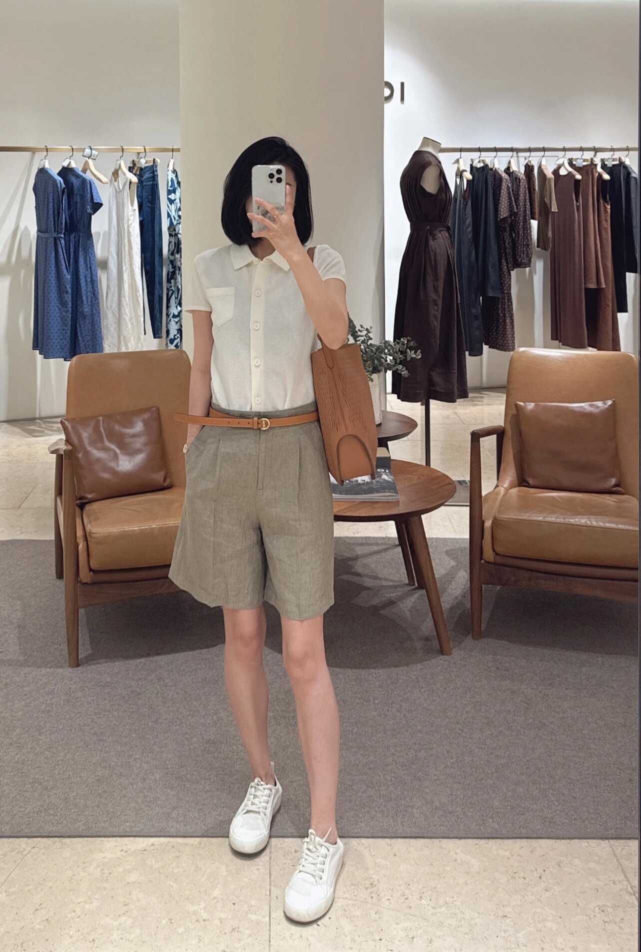 舒服柔软春夏新款翻领短袖针织衫女宽松显瘦百搭毛衣外套