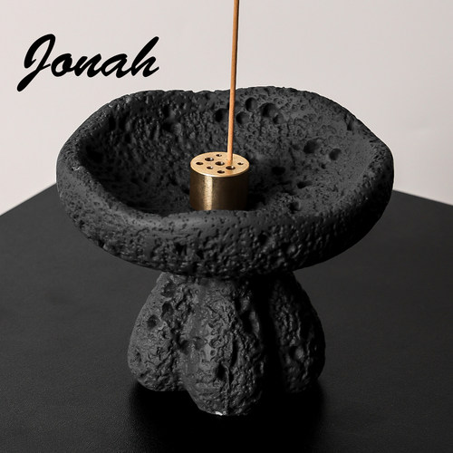 侘寂风香薰炉香插香座香托香薰炉