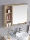 Скандинавский зеркальный шкафчик для ванной комнаты из массива дерева smart mirror box для ванной комнаты настенный отдельный туалетный столик зеркало с полкой mini 1