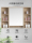 Скандинавский зеркальный шкафчик для ванной комнаты из массива дерева smart mirror box для ванной комнаты настенный отдельный туалетный столик зеркало с полкой mini 3