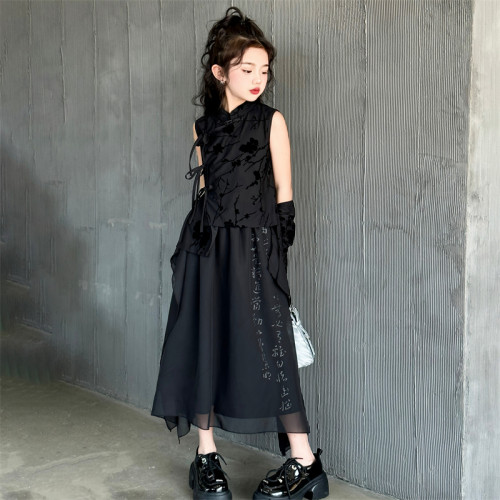 女童新中式汉服唐装中国风春夏