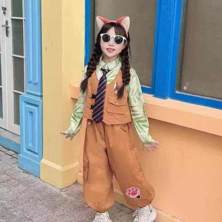 男女童套装疯狂动物城尼克狐狸演出服秋季兔子警官儿童cos服装,童装/婴儿装/亲子装,儿童演出服,淘宝优惠券,粉丝福利购,淘宝优惠卷