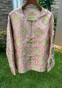 钱小萍蟾宫折桂 蟾宫折桂外套 正品带钢印 内衬22姆米6A桑蚕丝