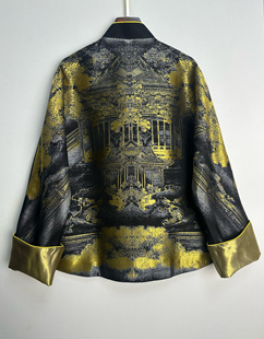 汉宫秋月外套 上久楷汉宫秋月 正品带钢印 内衬22姆米6A桑蚕丝