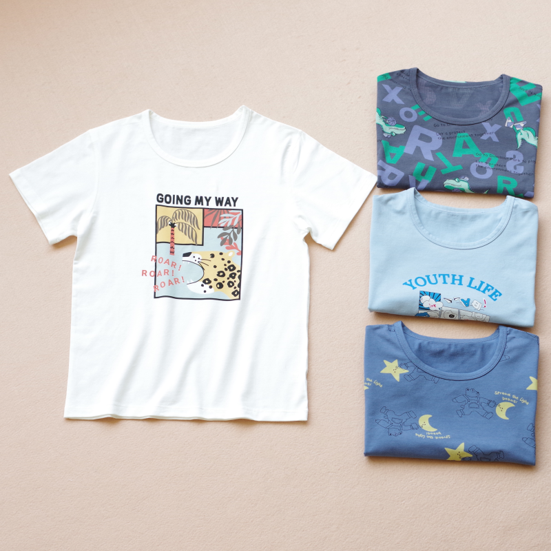 男童短袖T恤莫代尔棉薄款儿童中大童卡通夏季打底衫小孩宽松半袖,童装/婴儿装/亲子装,T恤,淘宝优惠券,粉丝福利购,淘宝优惠卷