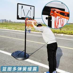 儿童投篮球架可升降户外标准投篮球框室内可扣篮移动式 篮球筐家用