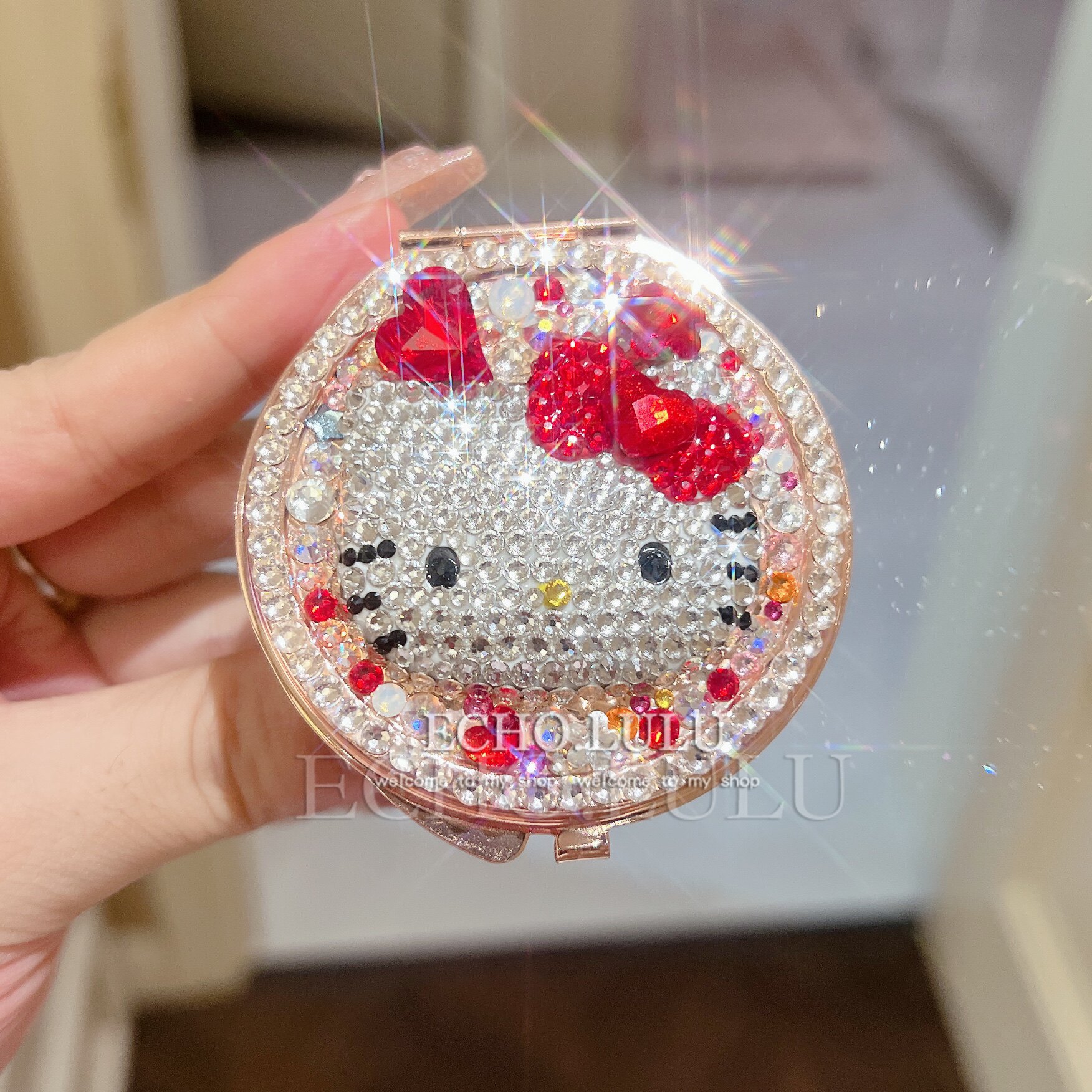 hellokitty随身携带收纳便携