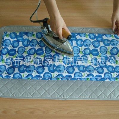 【厂家定做直销】欧洲热卖全棉涂银隔热烫衣垫 Ironing Mat