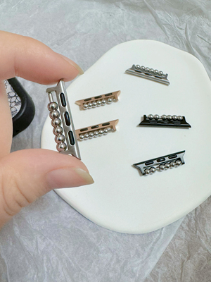 适配苹果手表s10DIY串珠连接器iwatch表带apple watch234567代se