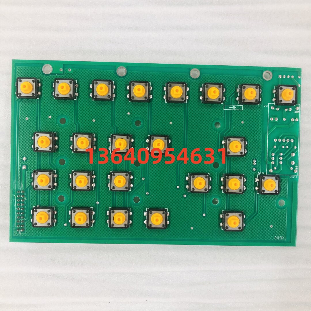 全新珊星F3880系列注塑机电脑专用按键板上键盘板5D15V2a按键板