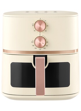 美的空气炸锅  MF-KZE5089 新款智能可视免翻面无油多功能电炸锅