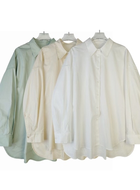 KF3H244 新款简约气质府绸棉女士衬衫