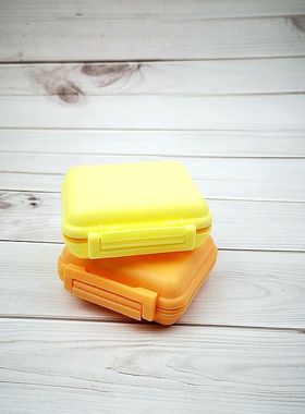 迷你随身小药盒便携式分药盒6格学生双层多功能收纳盒星期药片盒