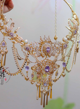 芳菲雪多流苏女异域风保色铜长款