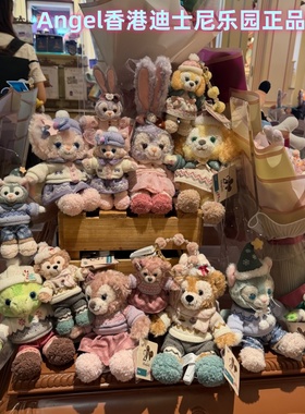 香港迪士尼 2025冬日版限定olu玲娜贝儿星黛露卡毛绒公仔挂件玩偶