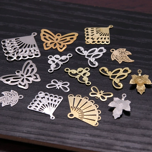 Латунная китайская шпилька ручной работы, ханьфу, аксессуар для волос, DIY