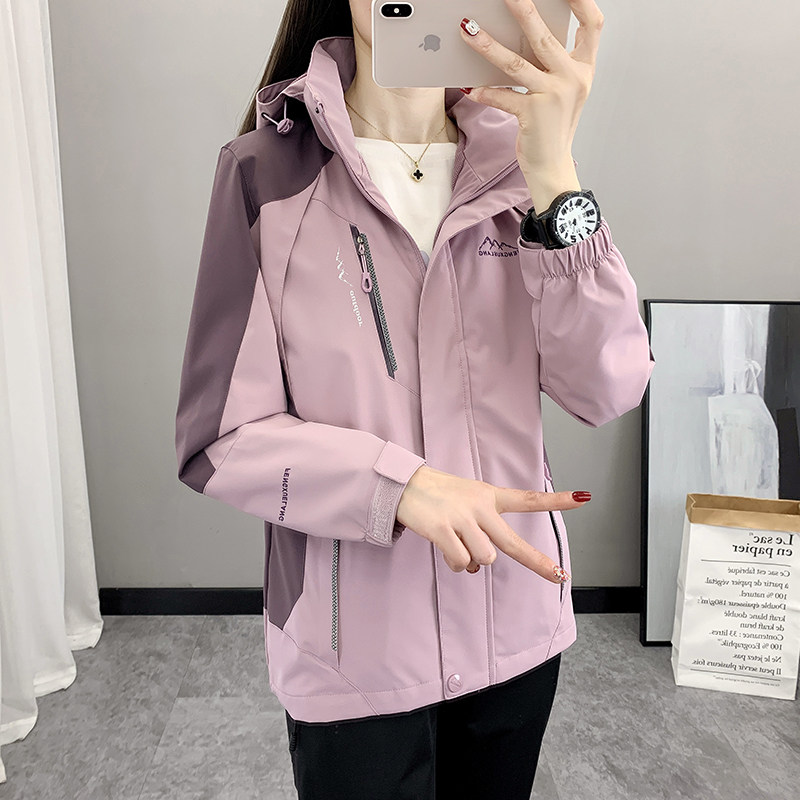 风雪狼防风透气女登山服