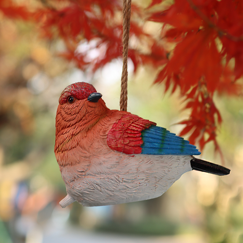 花园庭院装饰小鸟鸟窝挂件